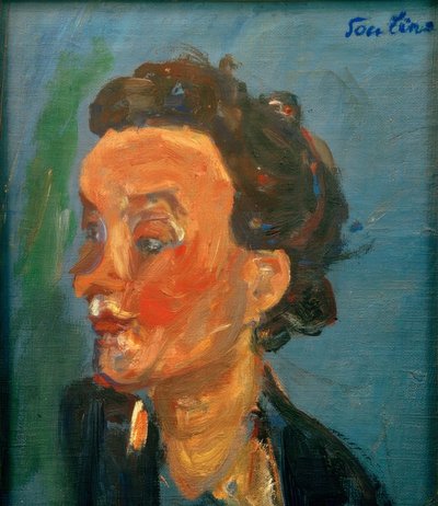 The Young Englishwoman in Blue by Chaim Soutine